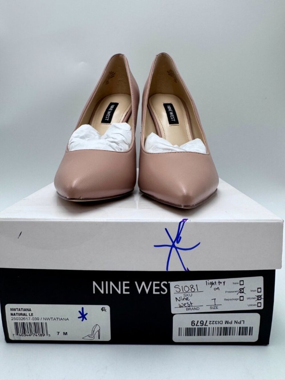 Nine West Womens Tatiana Pink Pumps - Picture 2 of 6